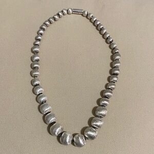 *Extremely Rare* Navajo Vintage Strung 925 Sterling Silver
